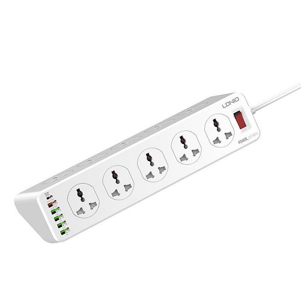 RALLONGE LDNIO SC10610 PD10 PORTS+4USB QC3.0 32W