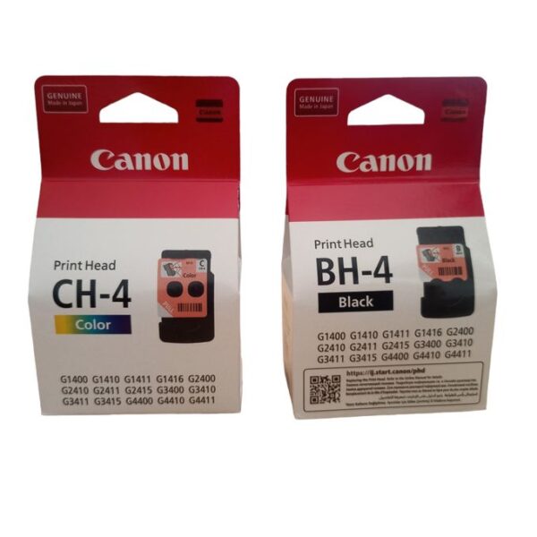 PACK TETE D'IMPRESSION CANON CH-4/BH-4