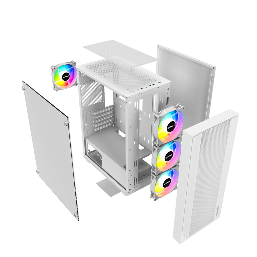 BOITIER RAIDMAX V100 WHITE