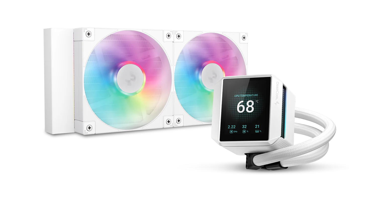 WATER COOLING DEEPCOOL MYSTIQUE 240 WHITE ARGB