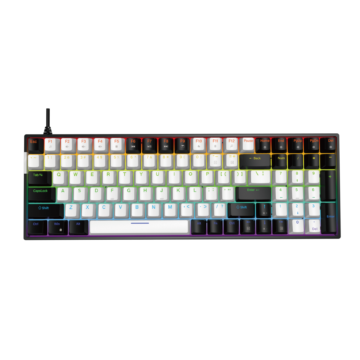 CLAVIER GAMING JEDEL KL160 MECANIQUE RED SWITCH